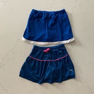 Girls golf/tennis skirts, Size M/8-10